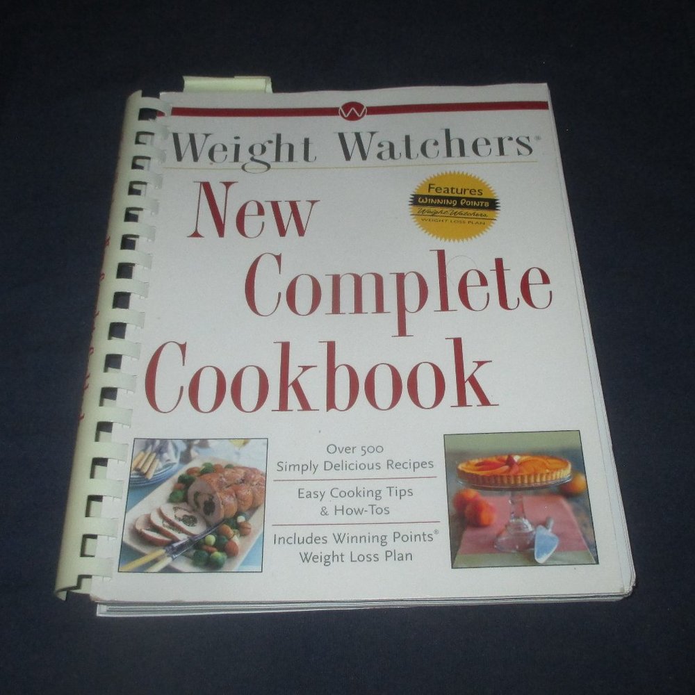 Weight Watchers New Complete Cookbook Recipe Collections Binded Diet
